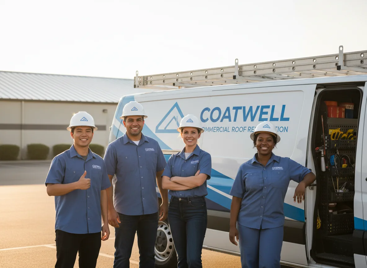 Commercial roof coating company in Redfield, KS